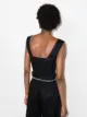 BOTEH Blusa cropped Maret com bordado