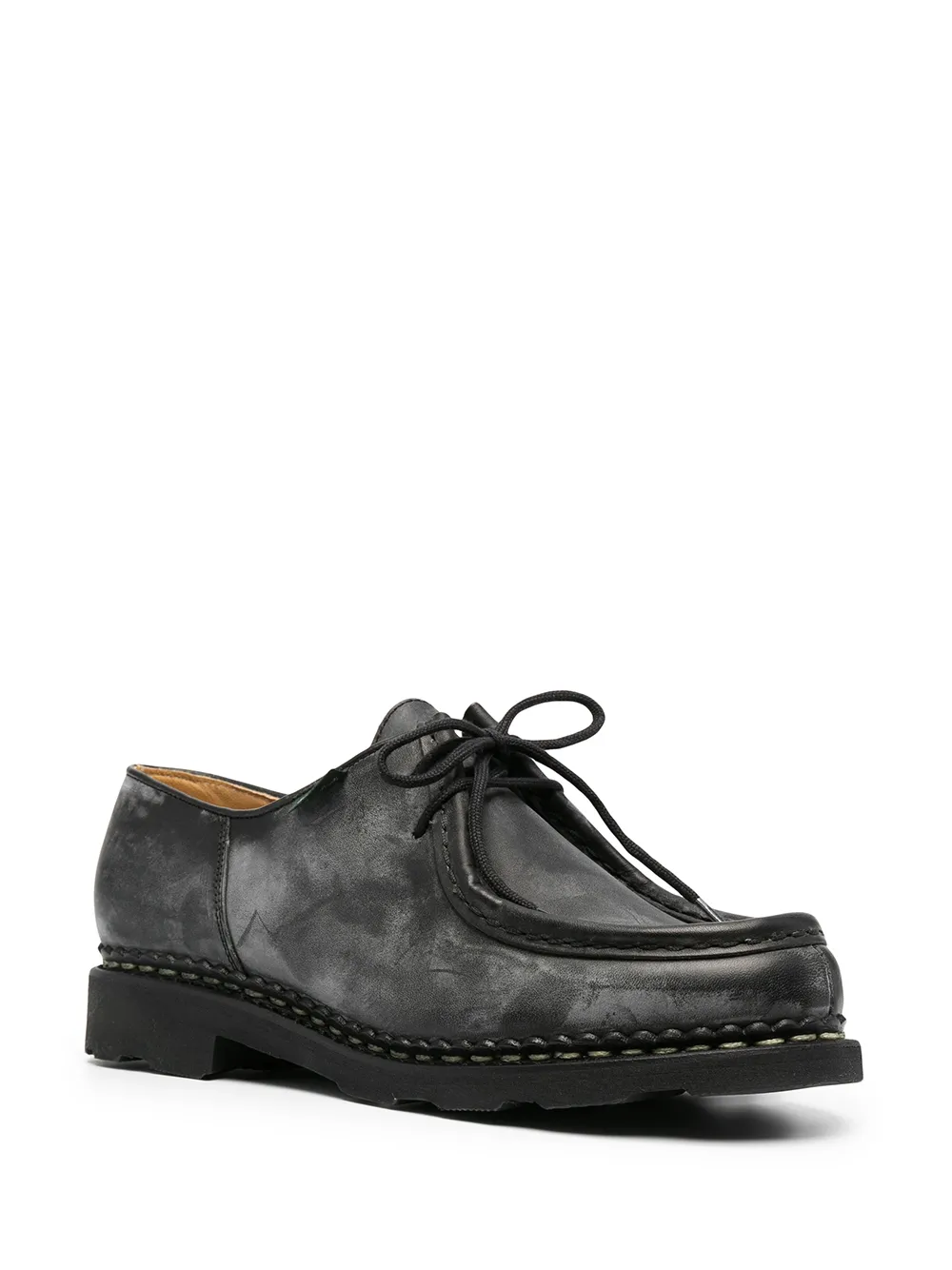 Paraboot Michael loafers met veters - Zwart