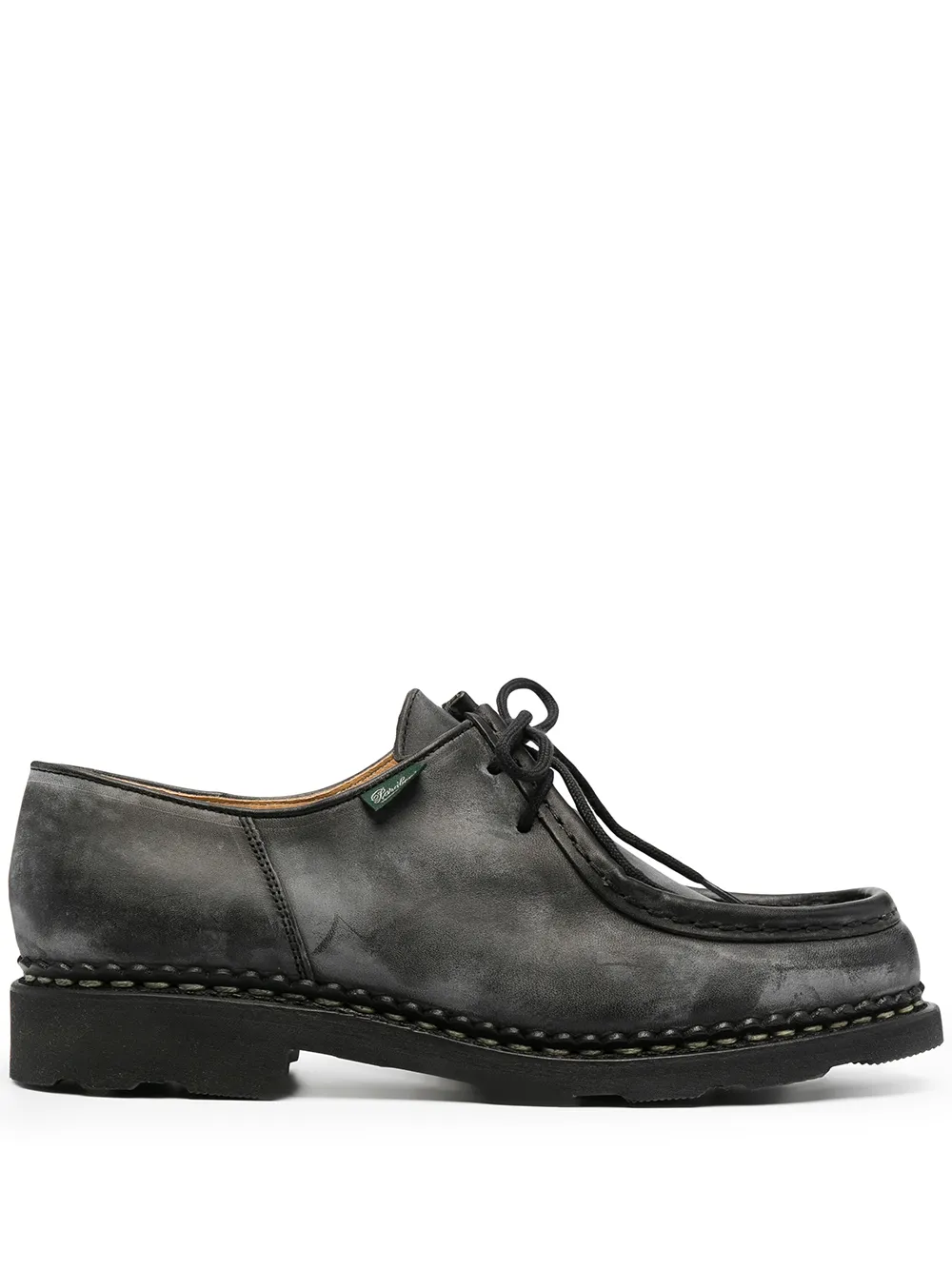 Paraboot Michael loafers met veters Zwart