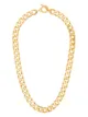 Image 1 of All Blues chain-link gold vermeil necklace