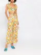 Image 2 of Zimmermann Poppy floral print crop top
