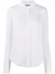 Image 1 of Moschino pleat-detail silk shirt