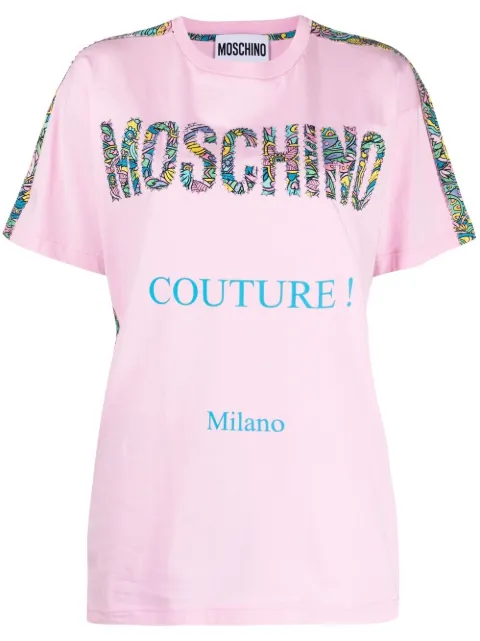 moschino letters t shirt