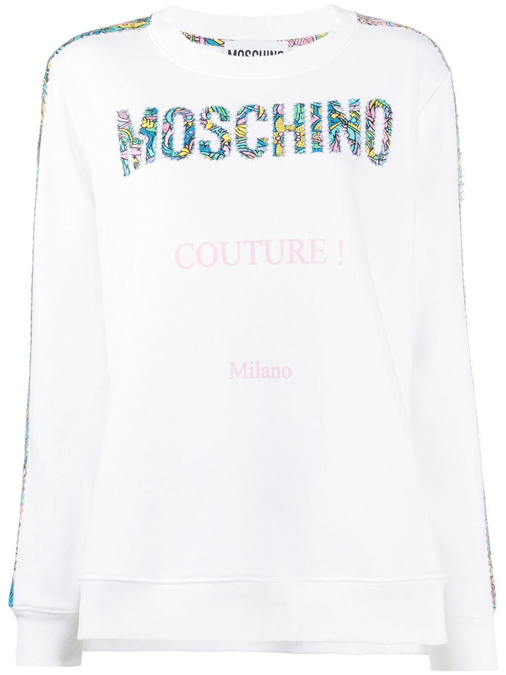 фото Moschino толстовка с логотипом