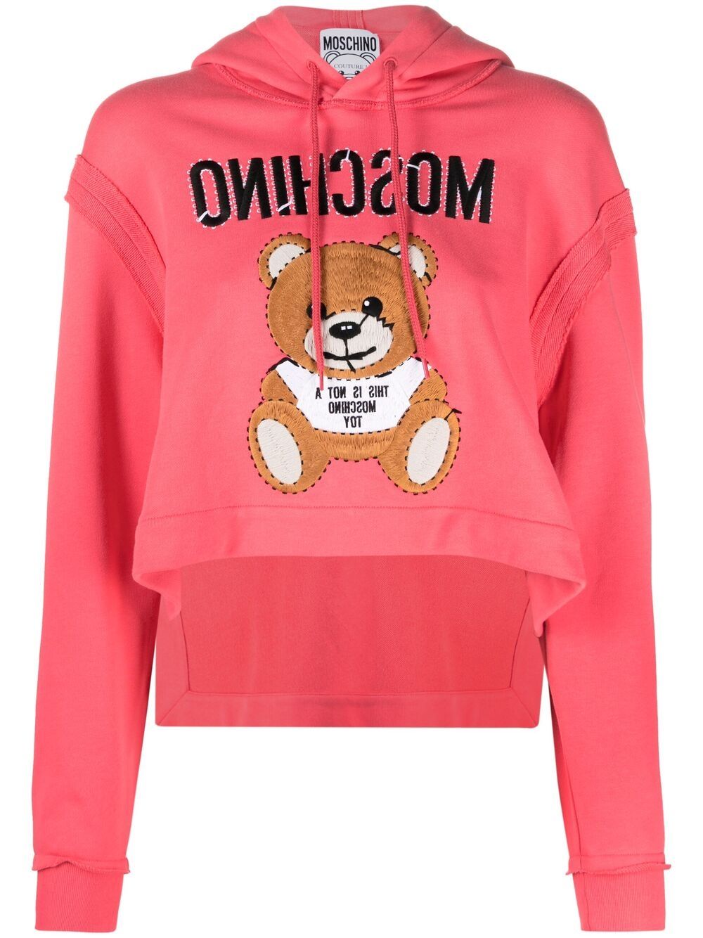 фото Moschino худи teddy bear с логотипом