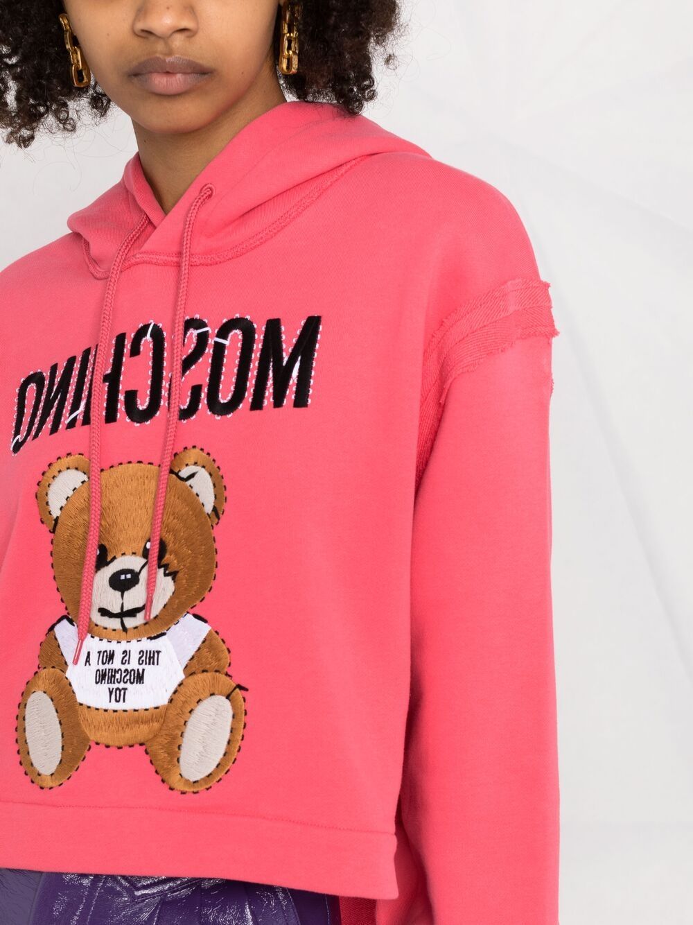 фото Moschino худи teddy bear с логотипом