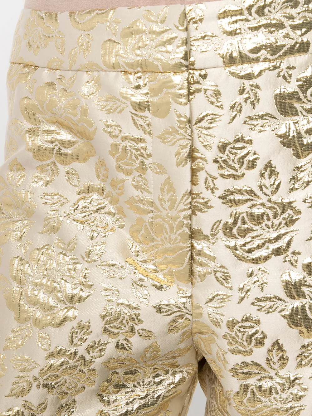 фото Moschino жаккардовые брюки кроя слим