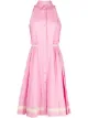 Image 1 of Moschino two-tone sleeveless shirt dress