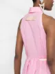 Moschino two-tone sleeveless shirt dress