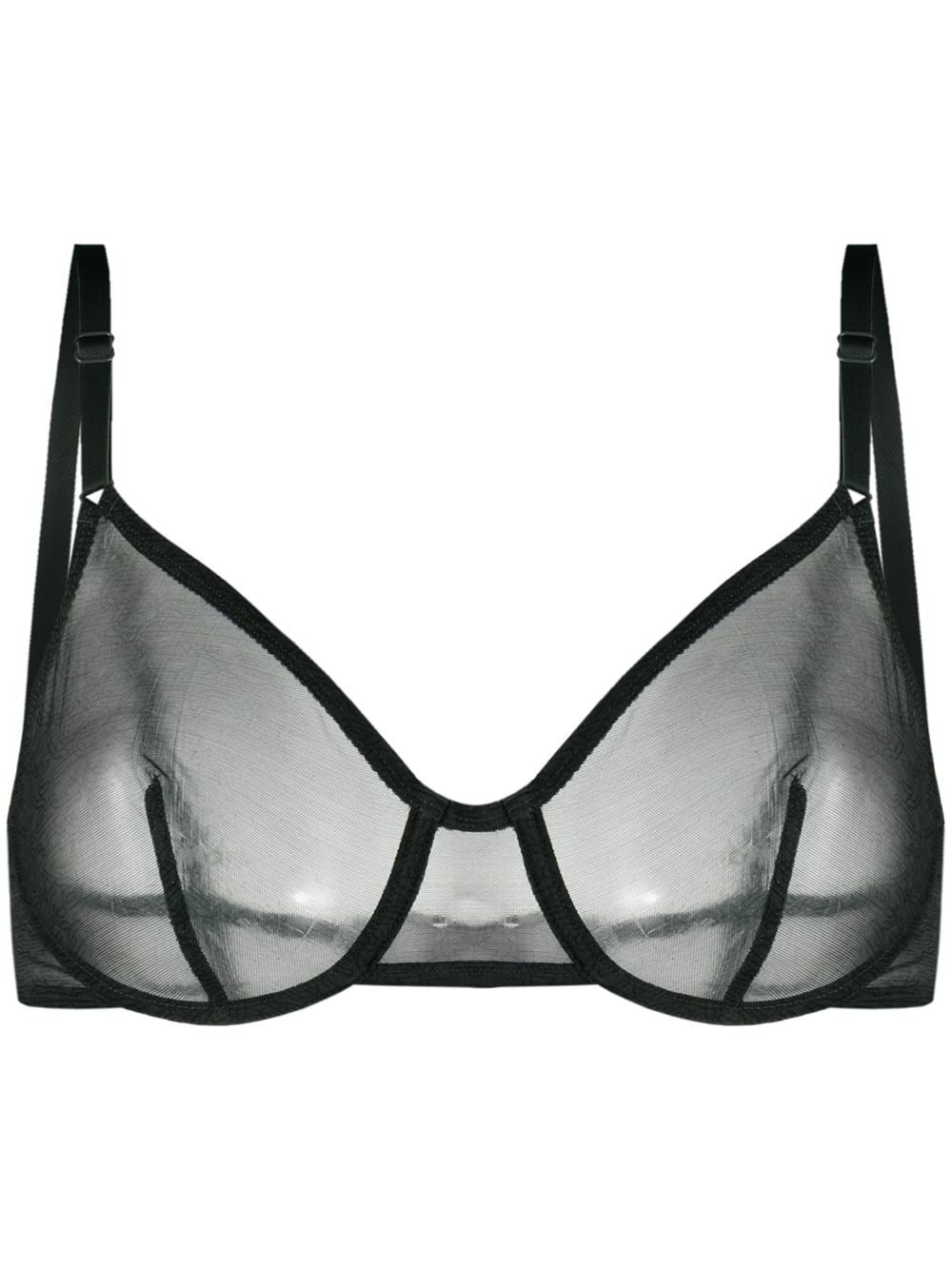 

ERES Eden sheer bra - Green