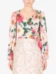 Dolce & Gabbana Blusa com transpasse e estampa floral