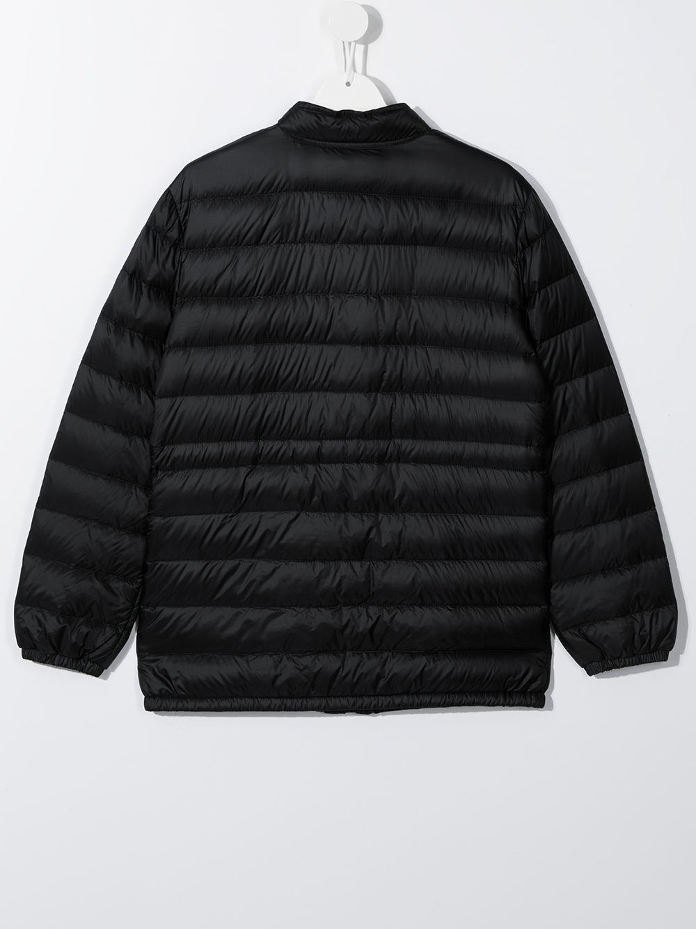 фото Moncler enfant пуховик с воротником-воронкой