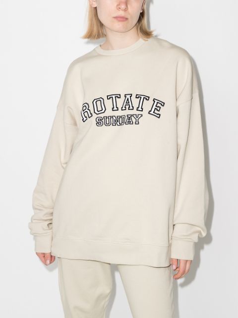 rotate sunday sweatshirt pink