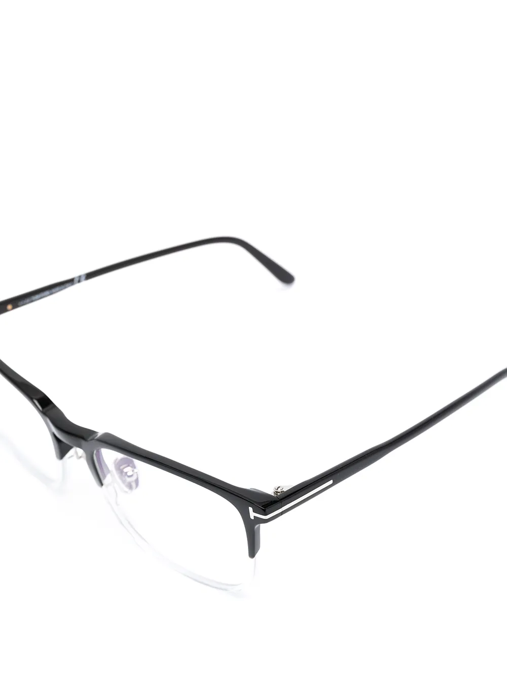TOM FORD Eyewear Bril met vierkant montuur Zwart