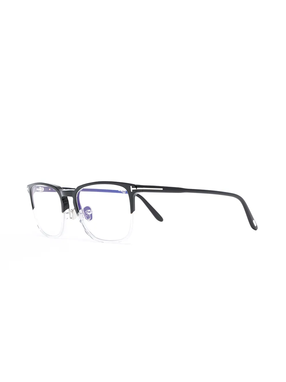 TOM FORD Eyewear Bril met vierkant montuur Zwart