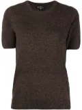 N.Peal cashmere knitted top - Brown