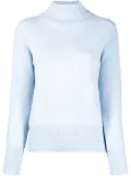 N.Peal cashmere roll-neck jumper - Blue