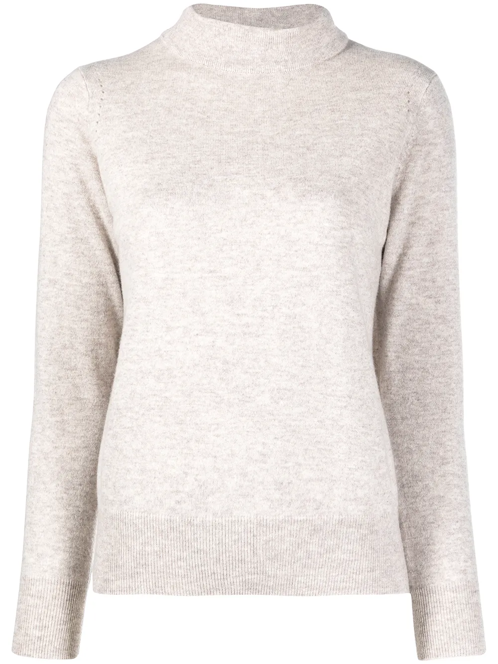 

N.Peal cashmere mock-neck jumper - Neutrals