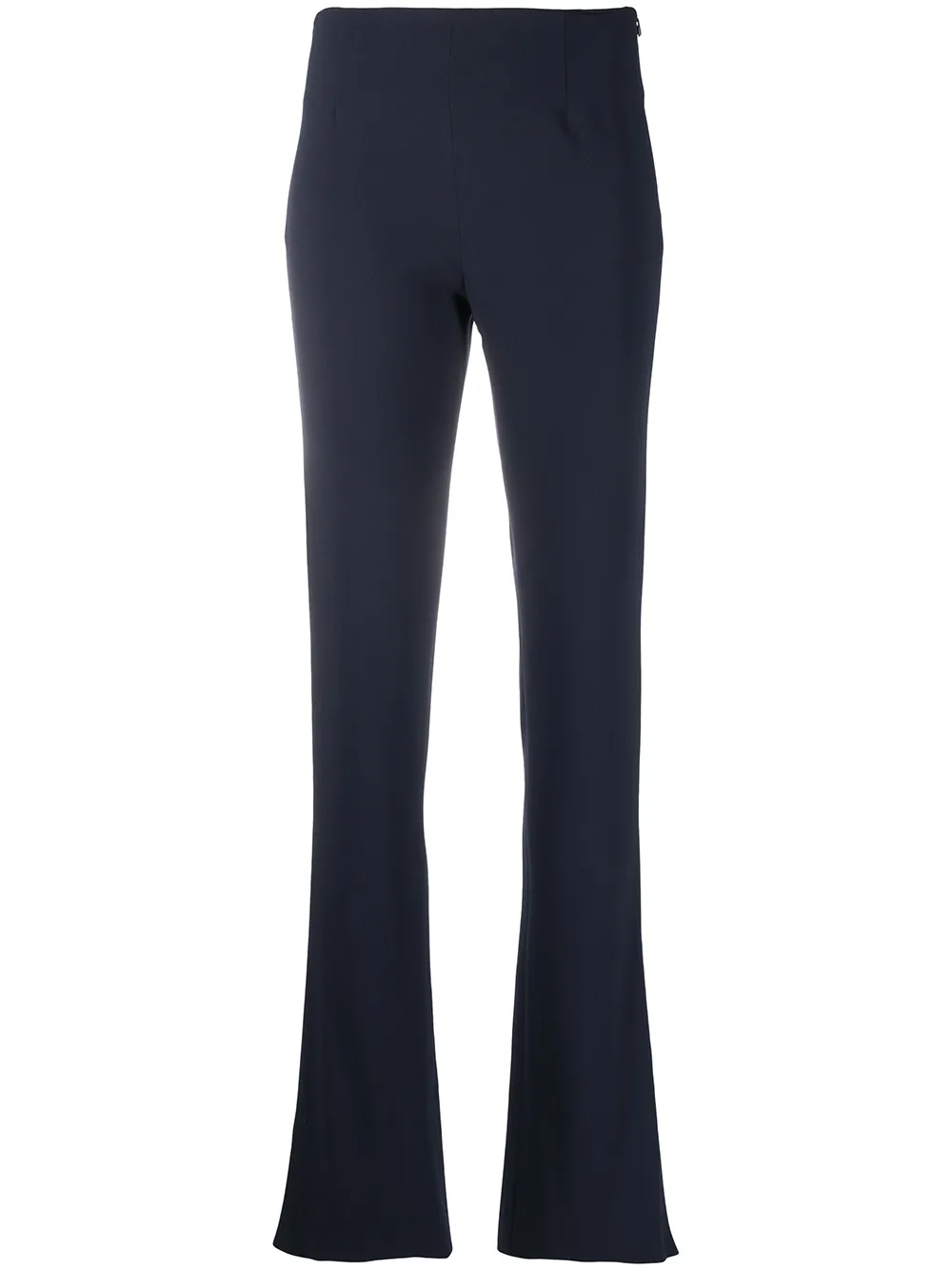 Galvan London Pantaloni svasati a vita alta - Blu