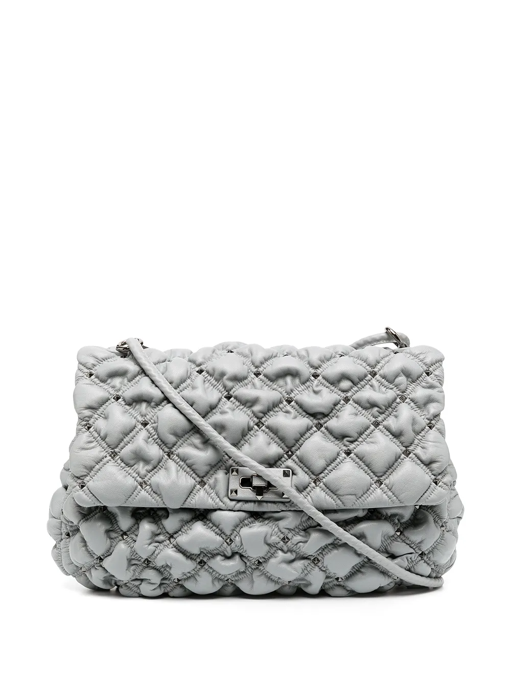 Valentino Garavani Large Rockstud Quilted Shoulder Bag Farfetch