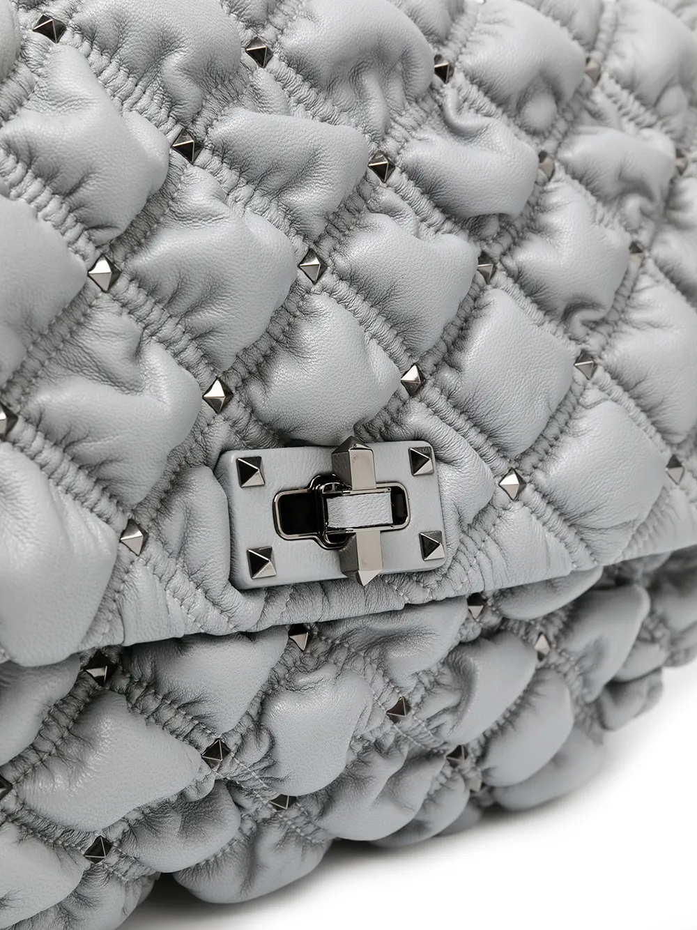 Valentino Garavani Large Rockstud Quilted Shoulder Bag Farfetch
