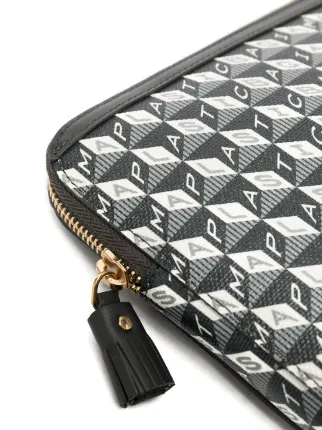 geometric-print laptop bag展示图