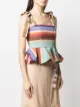 ZIMMERMANN striped peplum top