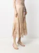ZIMMERMANN floral-lace a-line midi skirt