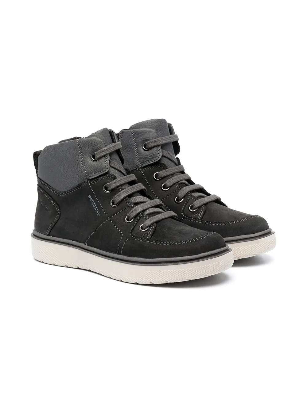 Geox Kids ankle-length lace-up boots Grey