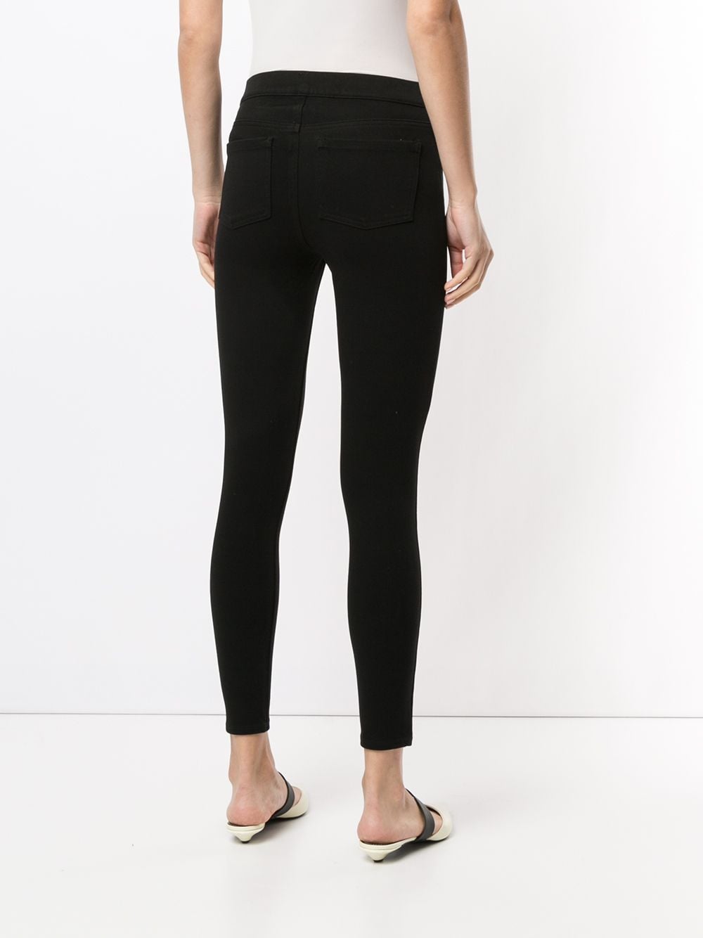 SPANX The Perfect Cropped pipe-trim Trousers - Farfetch