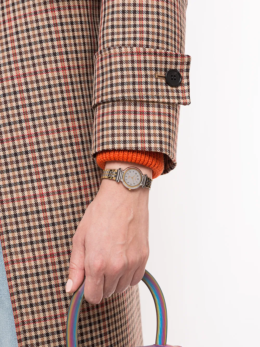 Image 2 of Burberry Pre-Owned 1990s quartz 15mm