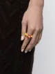 Image 2 of Bottega Veneta colour-block cocktail ring