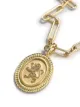 Image 2 of Retrouvaí 14K yellow gold lion-charm necklace