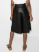 Joseph knee-length leather shorts