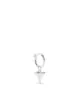 Image 1 of True Rocks sterling silver shark tooth earring