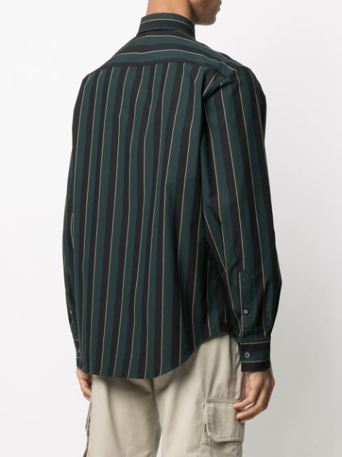 lanvin striped shirt