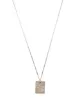 Image 1 of Bleue Burnham engraved charm necklace