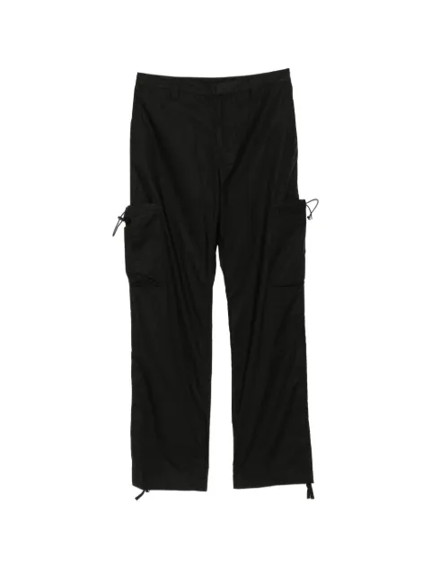 COUNTY OF MILAN pantalones cargo con logo bordado