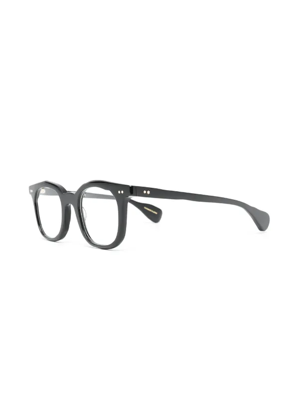 MASAHIROMARUYAMA MM-0025 Chunky round-frame Glasses | Black