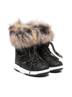 Apres Skis Fille Moon Boot Kids Pieces De Createur Farfetch