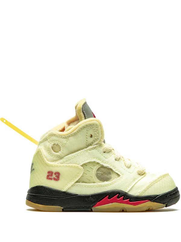 farfetch off white jordan 5