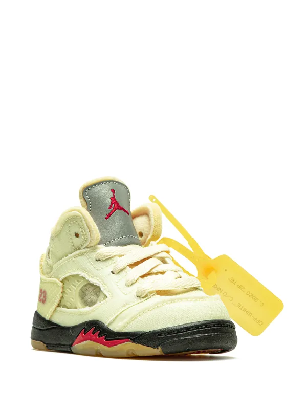 Air Jordan 5 x Off-White - 'Sail'  Air jordans, Air jordan 5, Jordan 5