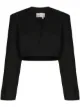 Image 1 of Aleksandre Akhalkatsishvili cropped V-neck blazer