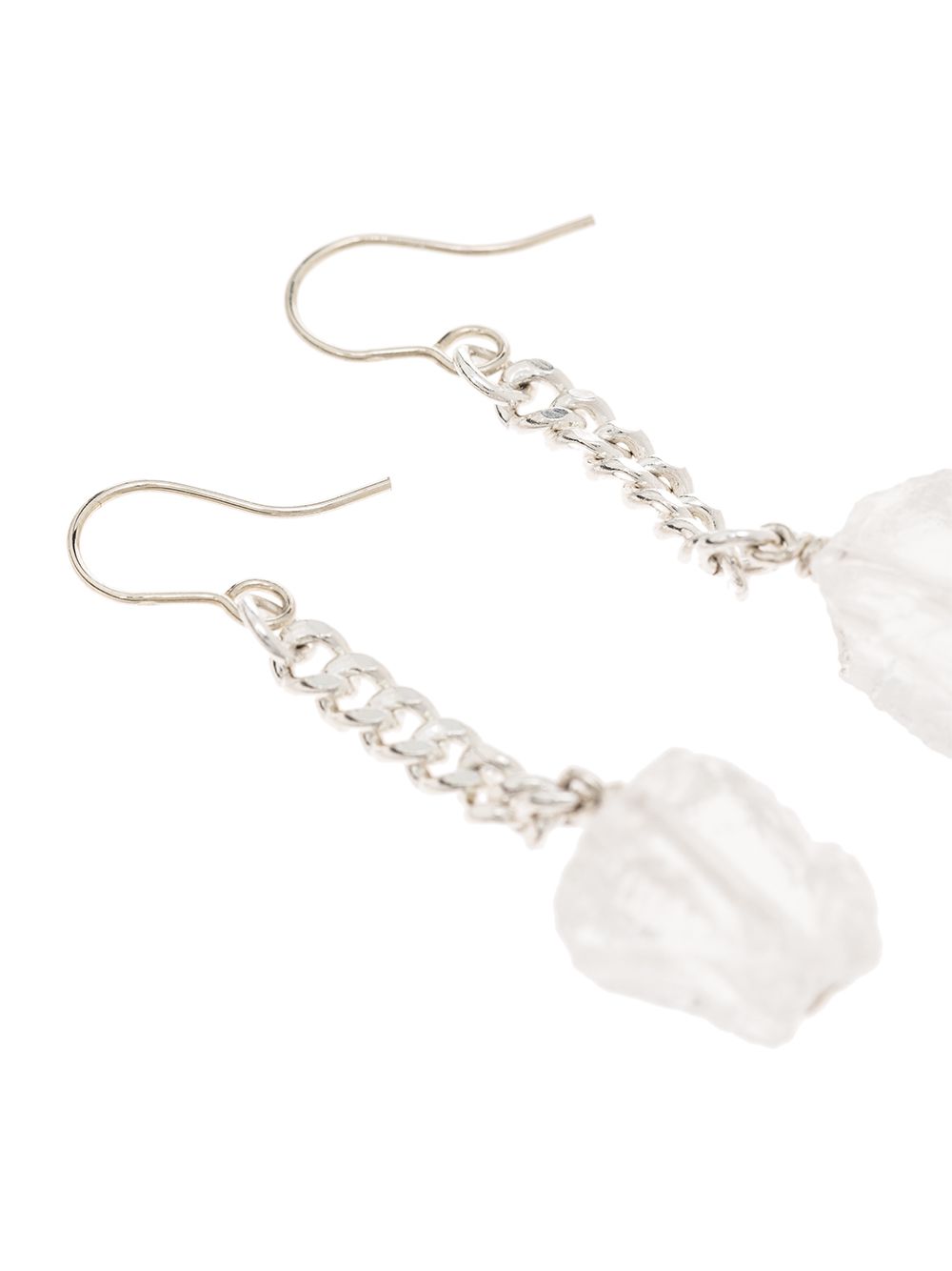 фото Märta larsson keep me hanging quartz earrings