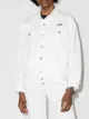 Image 2 of MM6 Maison Margiela detachable-sleeve cotton denim jacket