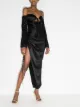 Image 2 of Aleksandre Akhalkatsishvili tie-front cutout dress