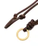 Bottega Veneta knotted-strap keyring
