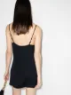 Reformation slit detail mini dress