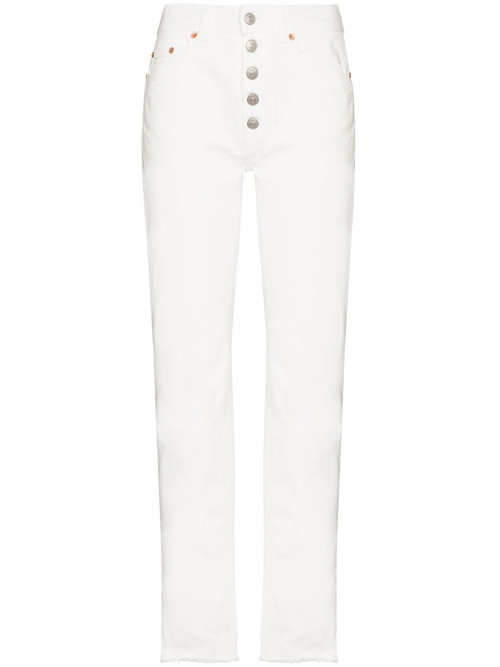 Image 1 of MM6 Maison Margiela button-up skinny jeans