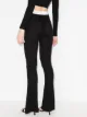 Balmain flared knitted trousers